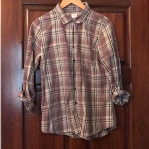 JCrew plaid shirt